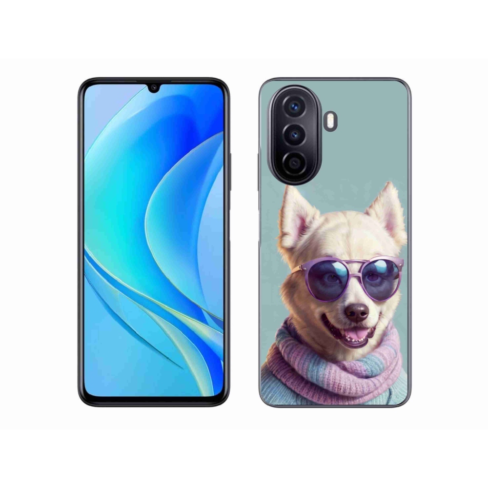 Gél borítás mmCase a Huawei Nova Y70 készülékhez - stílusos német spic