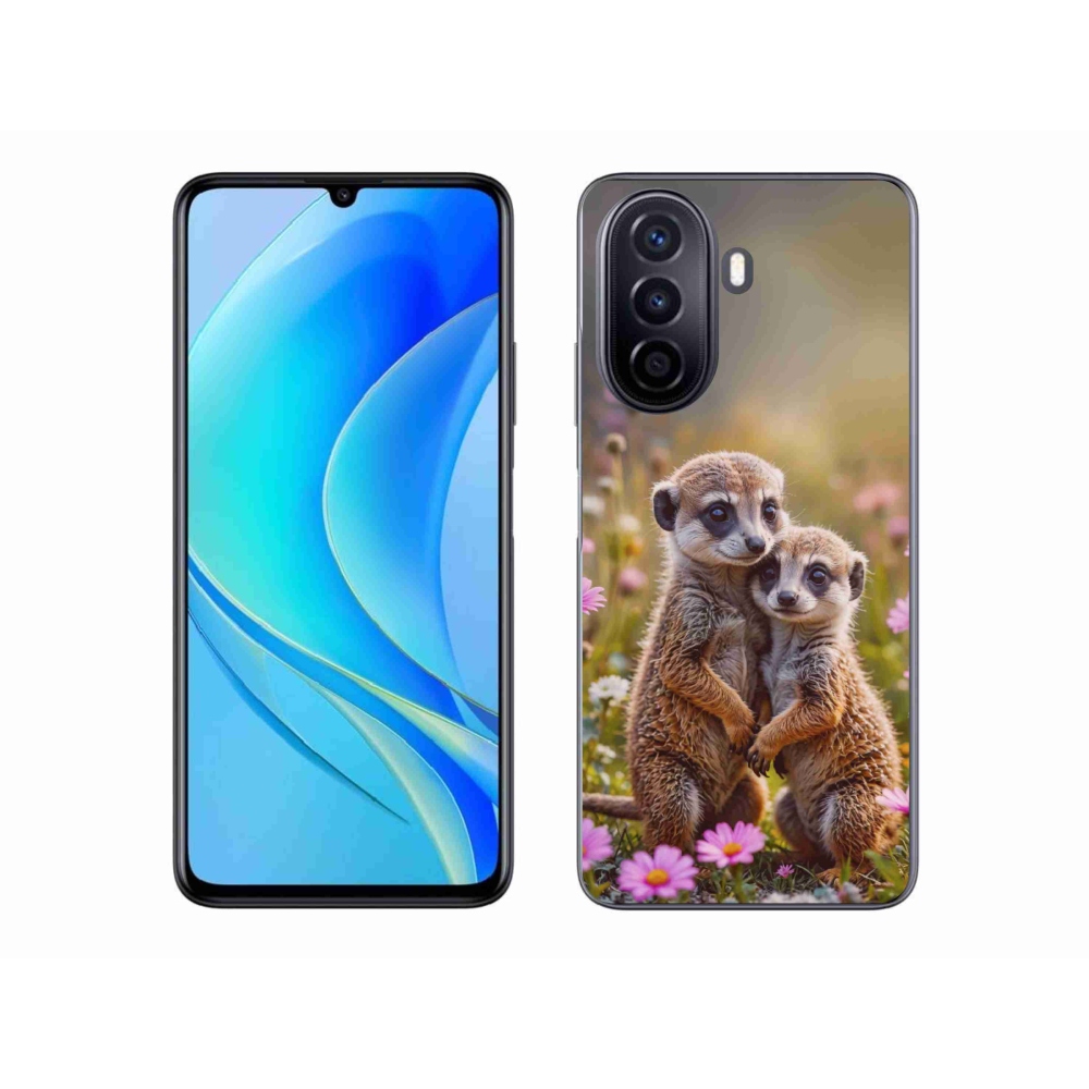 mmCase gél tok a Huawei Nova Y70-hez – szurikáta-duó