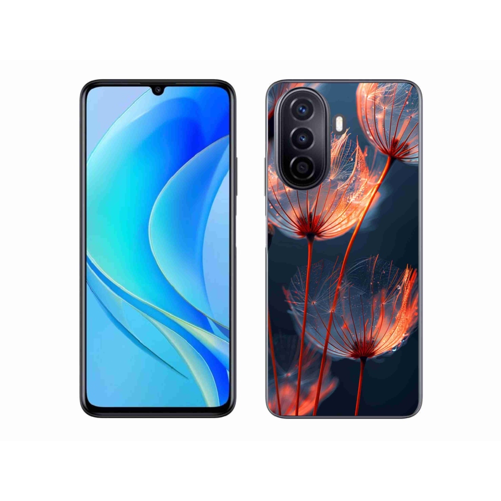 Gél borító mmCase a Huawei Nova Y70-en - világító pehely