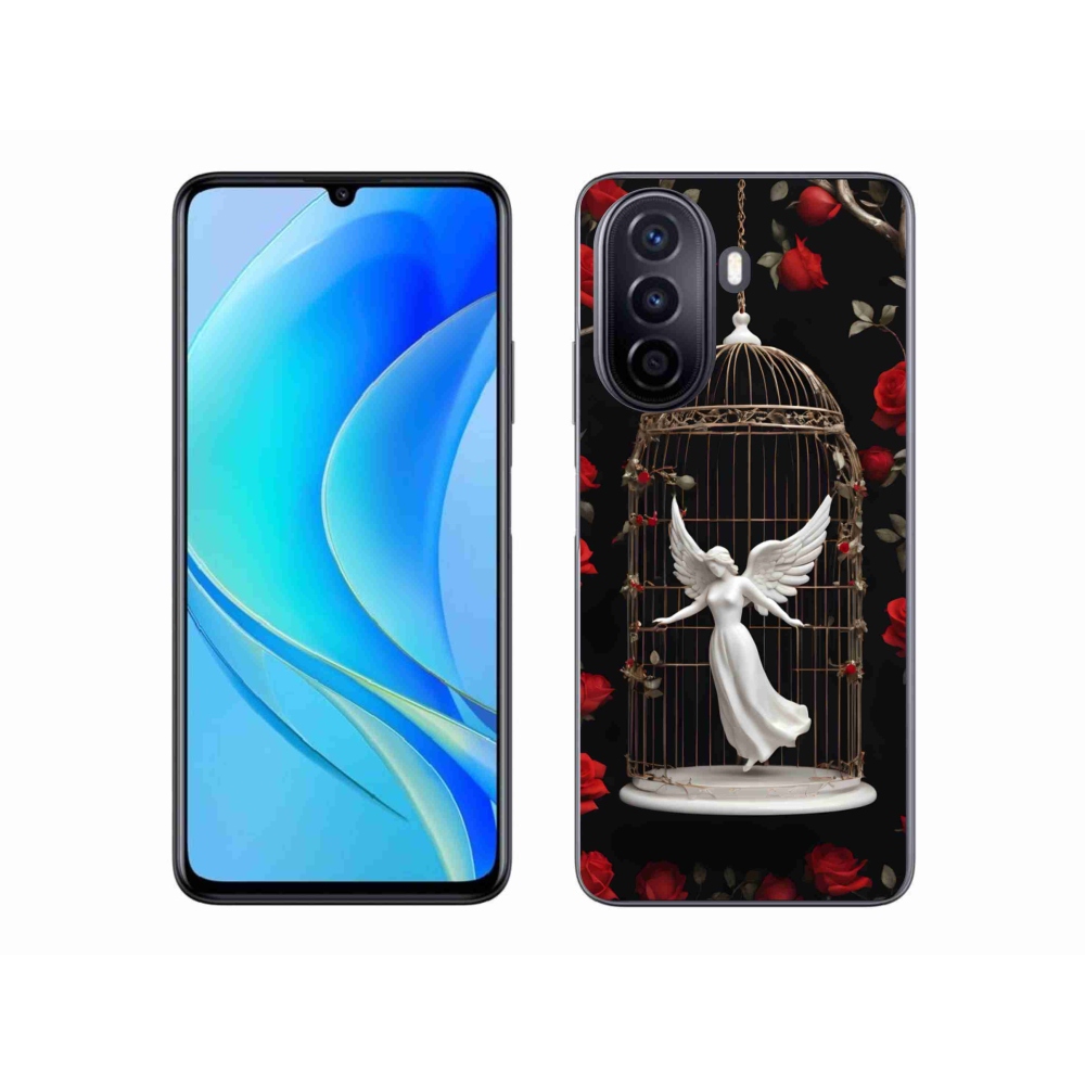 Gél borítás mmCase a Huawei Nova Y70 készülékhez - csapdába esett angyal