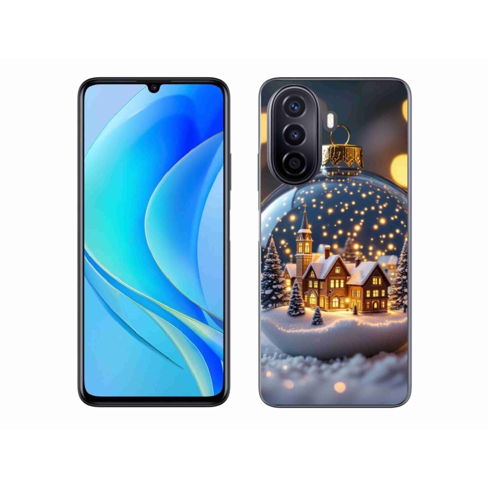 Gél borító mmCase a Huawei Nova Y70-hez - Karácsonyi golyók 4