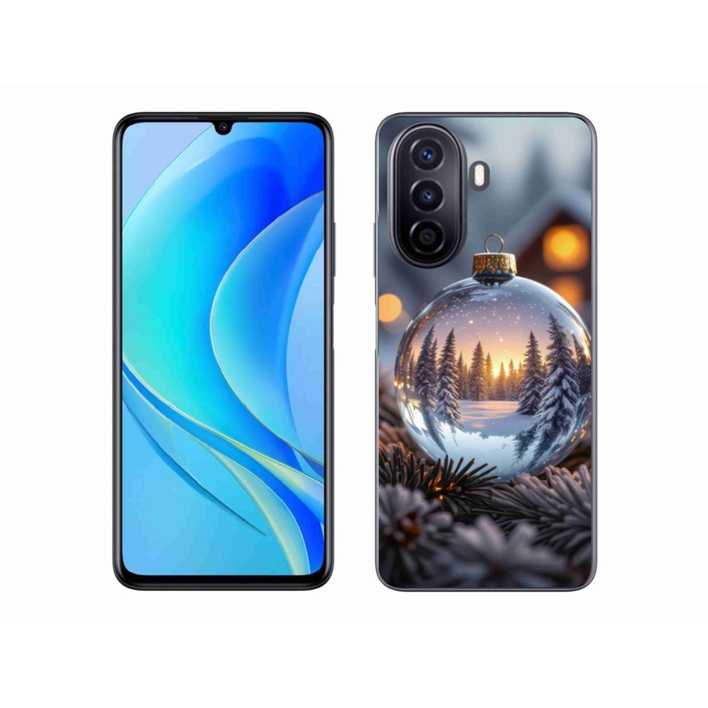 Gél borítás mmCase a Huawei Nova Y70-hez - karácsonyi dekoráció