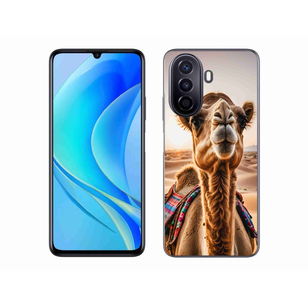 Gél borítás mmCase a Huawei Nova Y70 készülékhez - teve színű