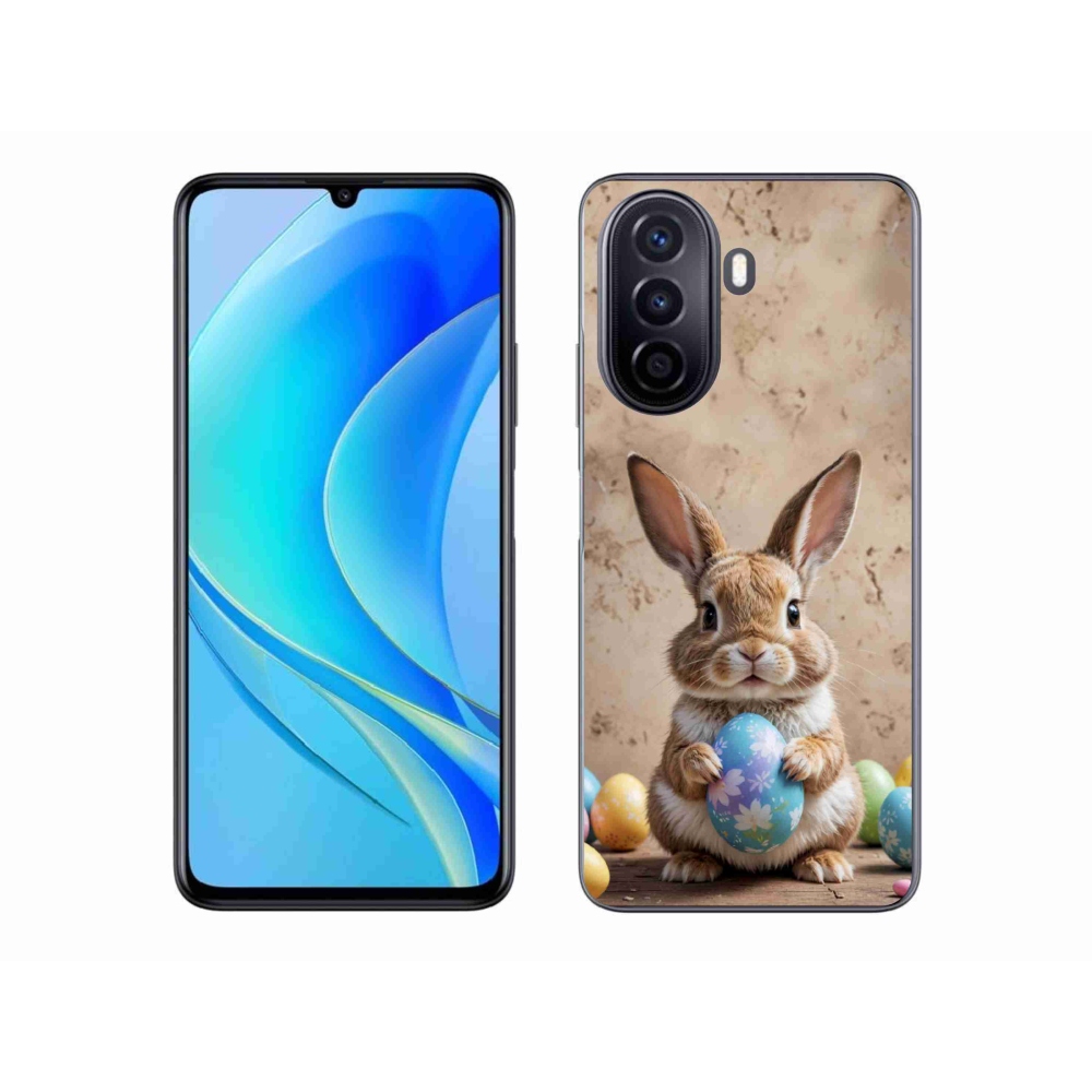 mmCase gél tok a Huawei Nova Y70-hez – húsvéti nyuszi