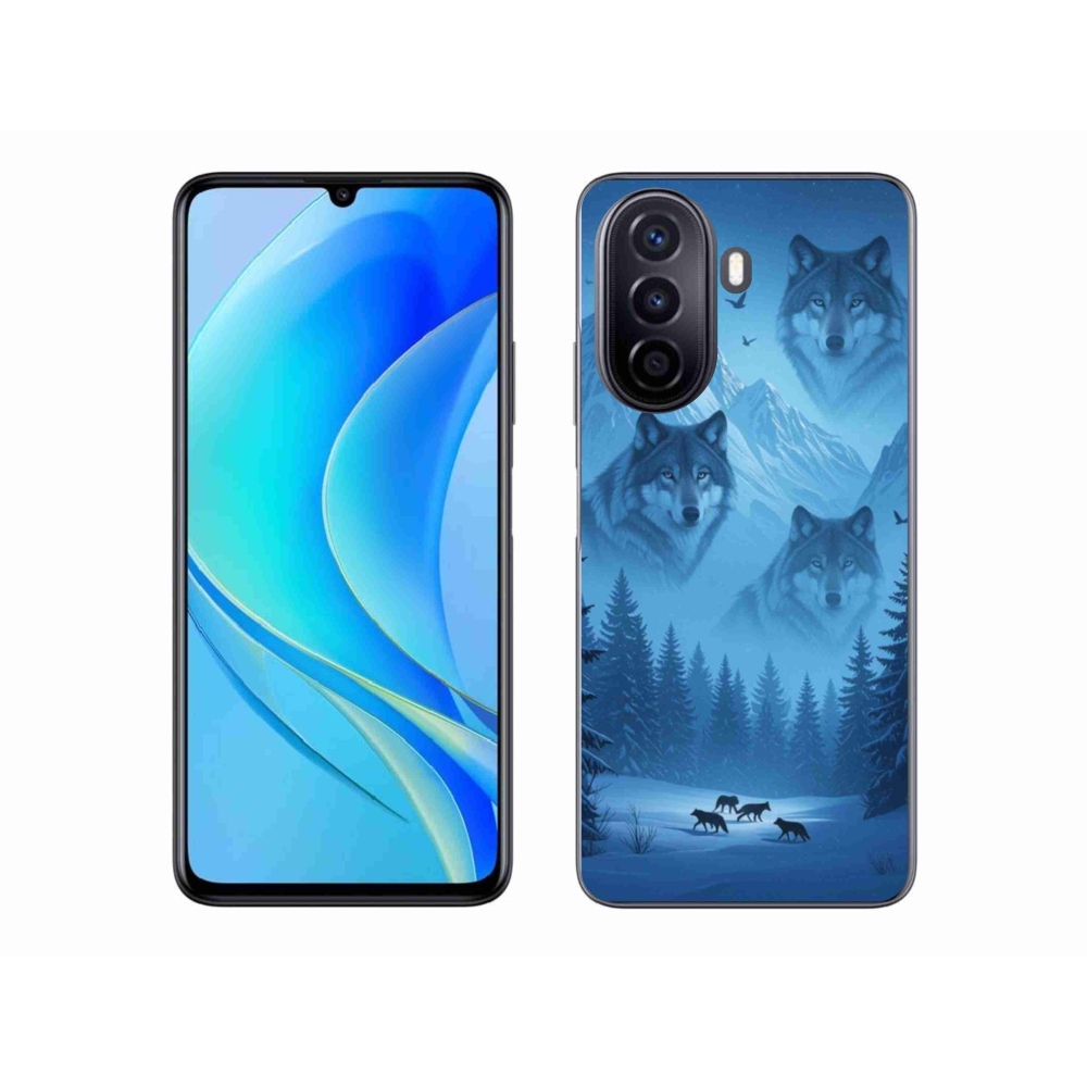 Gél borítás mmCase a Huawei Nova Y70 készülékhez - farkas csomag