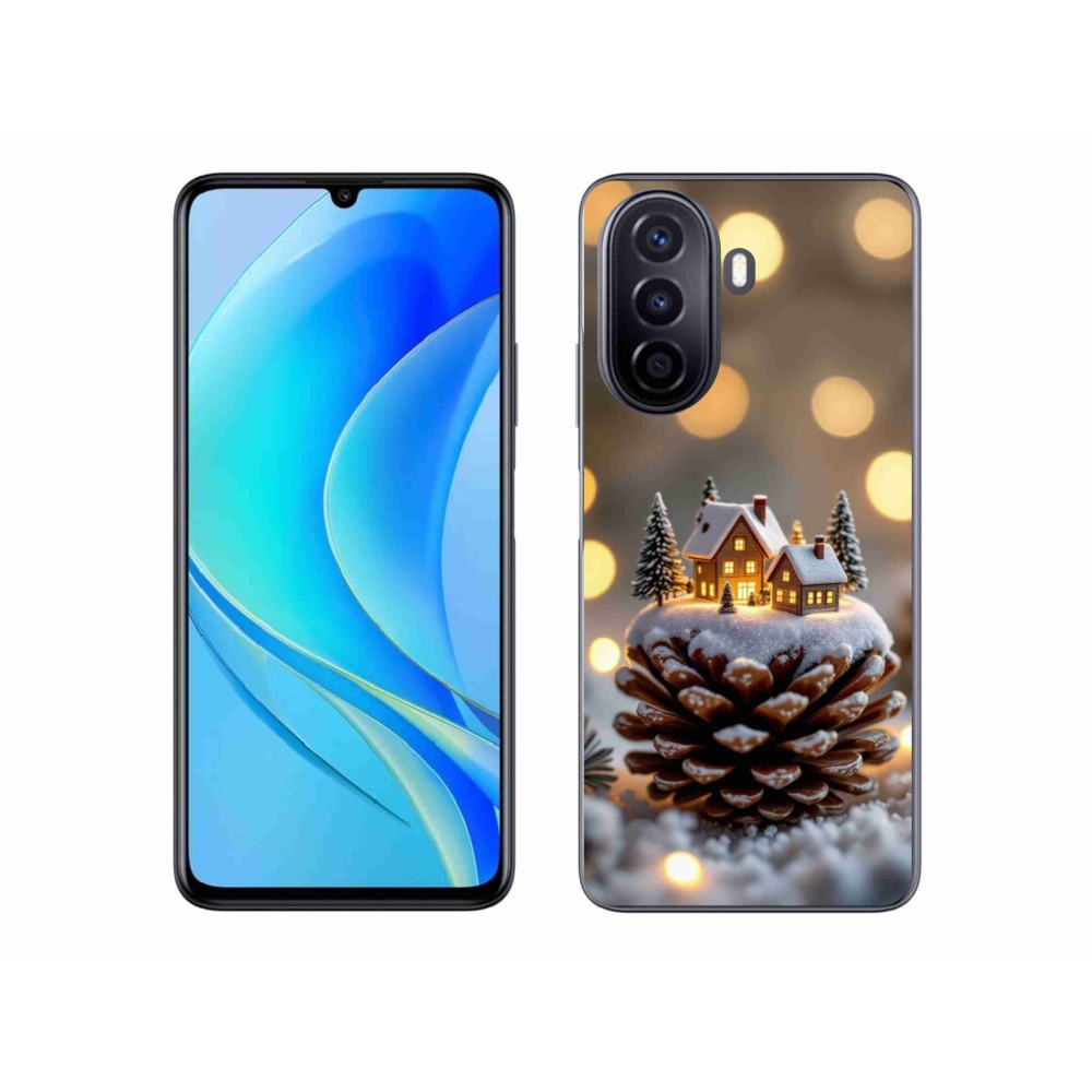 mmCase gél tok a Huawei Nova Y70-hez – téli falu