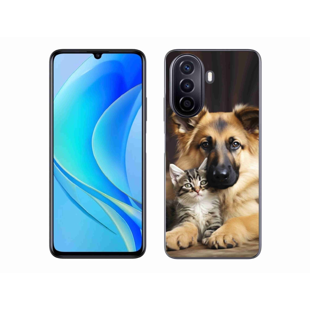 Gél borító mmCase a Huawei Nova Y70-hez - állatbarátság