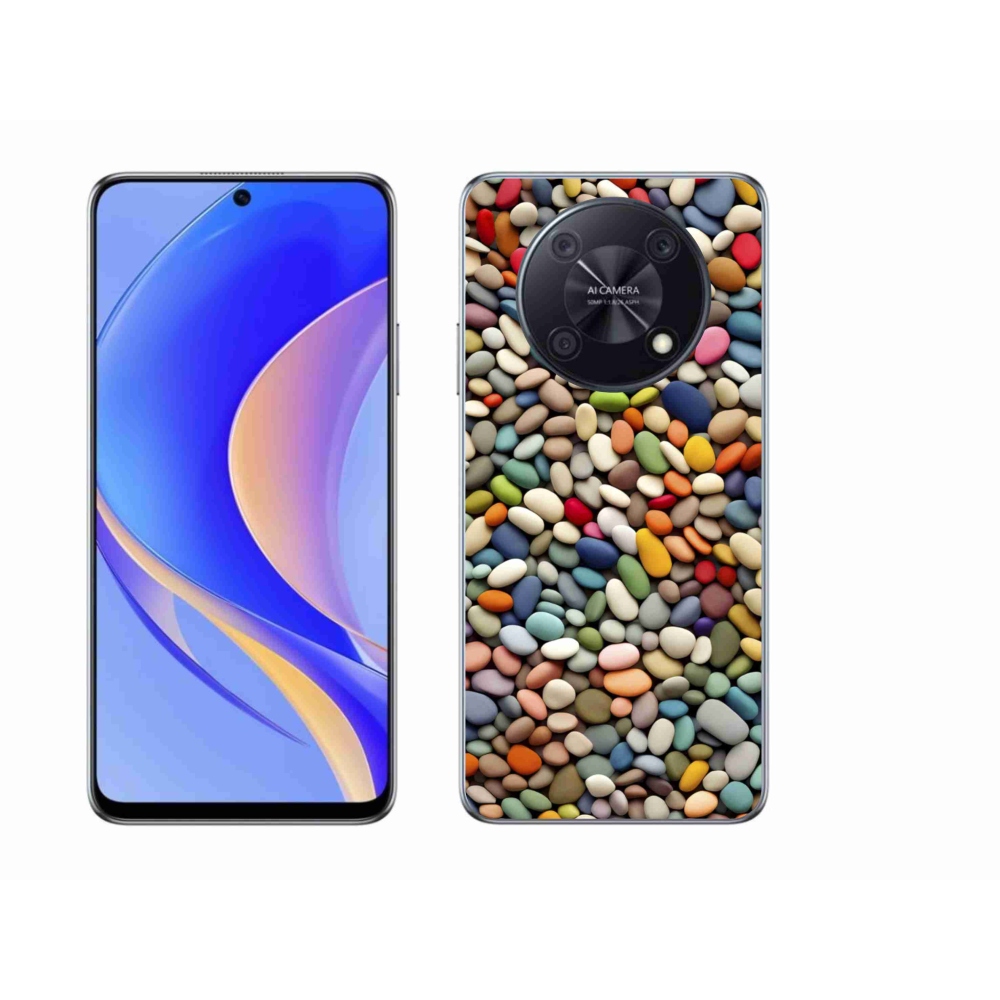 Gél borító mmCase a Huawei Nova Y90 készülékhez - színes strasszkövek 2