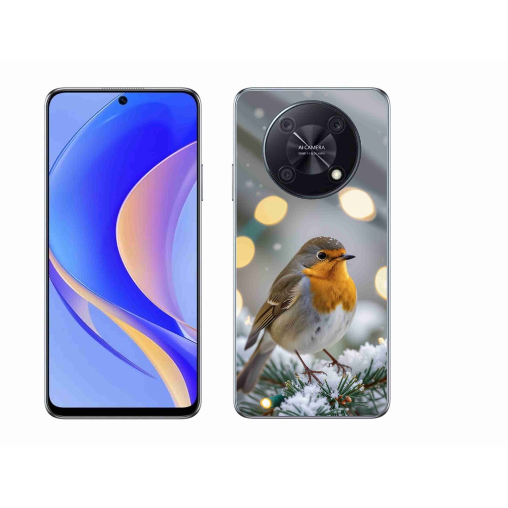 mmCase gél tok a Huawei Nova Y90-hez – téli piros