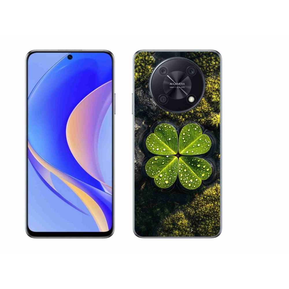 Gél borító mmCase a Huawei Nova Y90 készülékhez - négylevelű lóhere