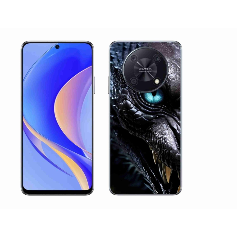 mmCase gél tok a Huawei Nova Y90-hez – sárkányos mintával