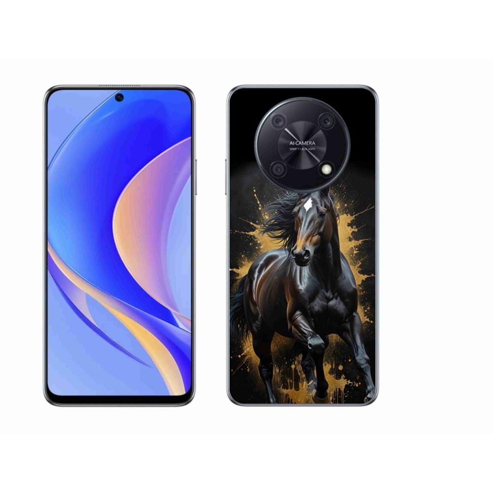 mmCase gél tok a Huawei Nova Y90-hez – elegáns fekete