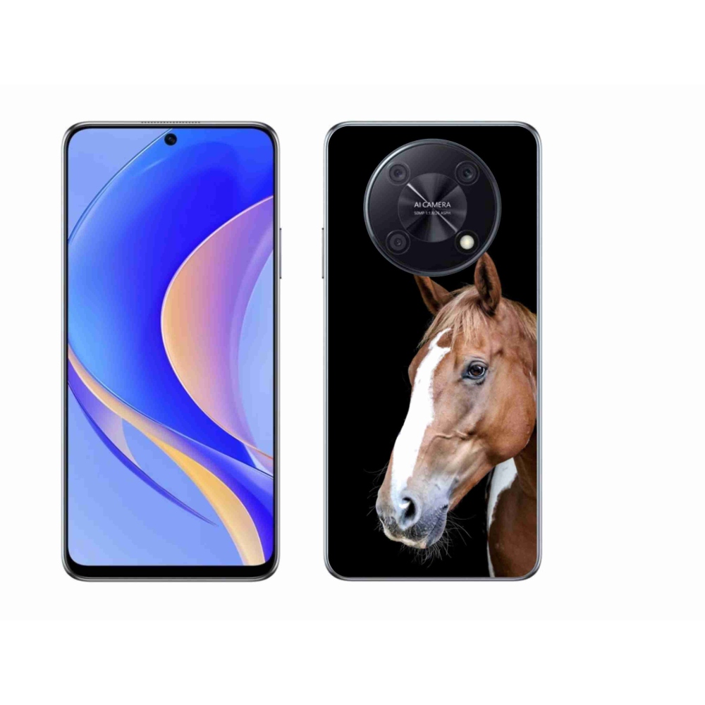 Gél borítás mmCase a Huawei Nova Y90-hez - barna ló 3