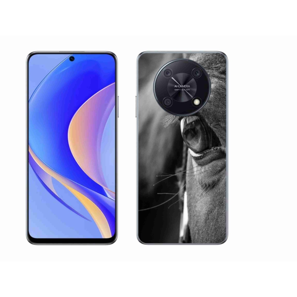 mmCase gélhuzat a Huawei Nova Y90-hez – lófej mintás