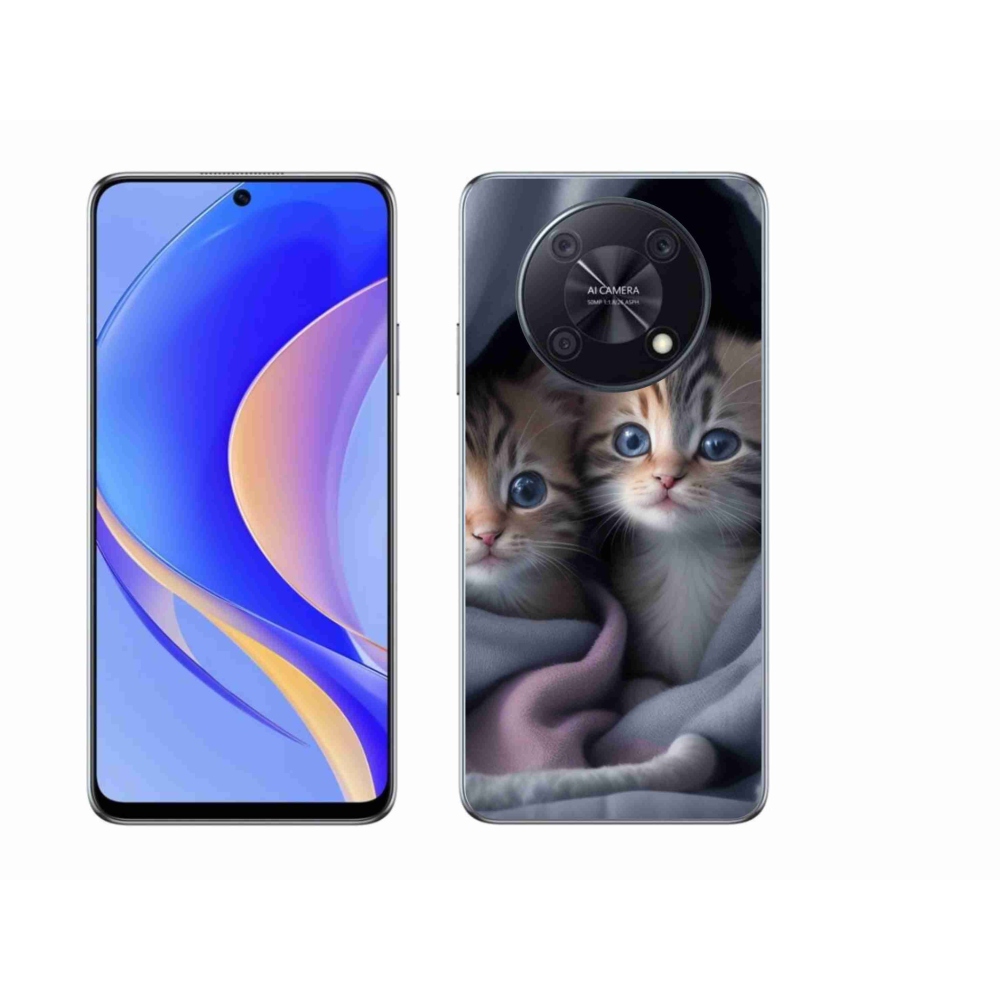 Gél borítás mmCase a Huawei Nova Y90 készülékhez - cat duo 2