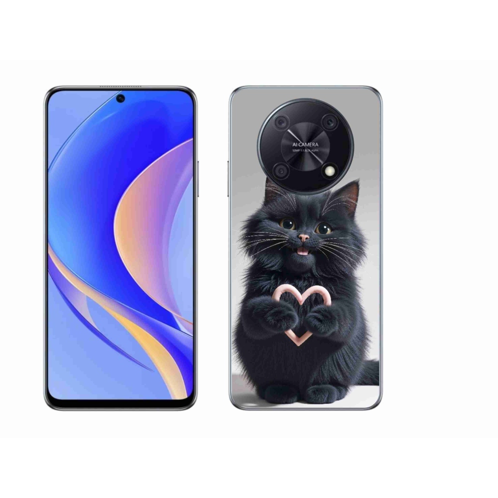 mmCase gél tok a Huawei Nova Y90-hez – Macska szerelem 3