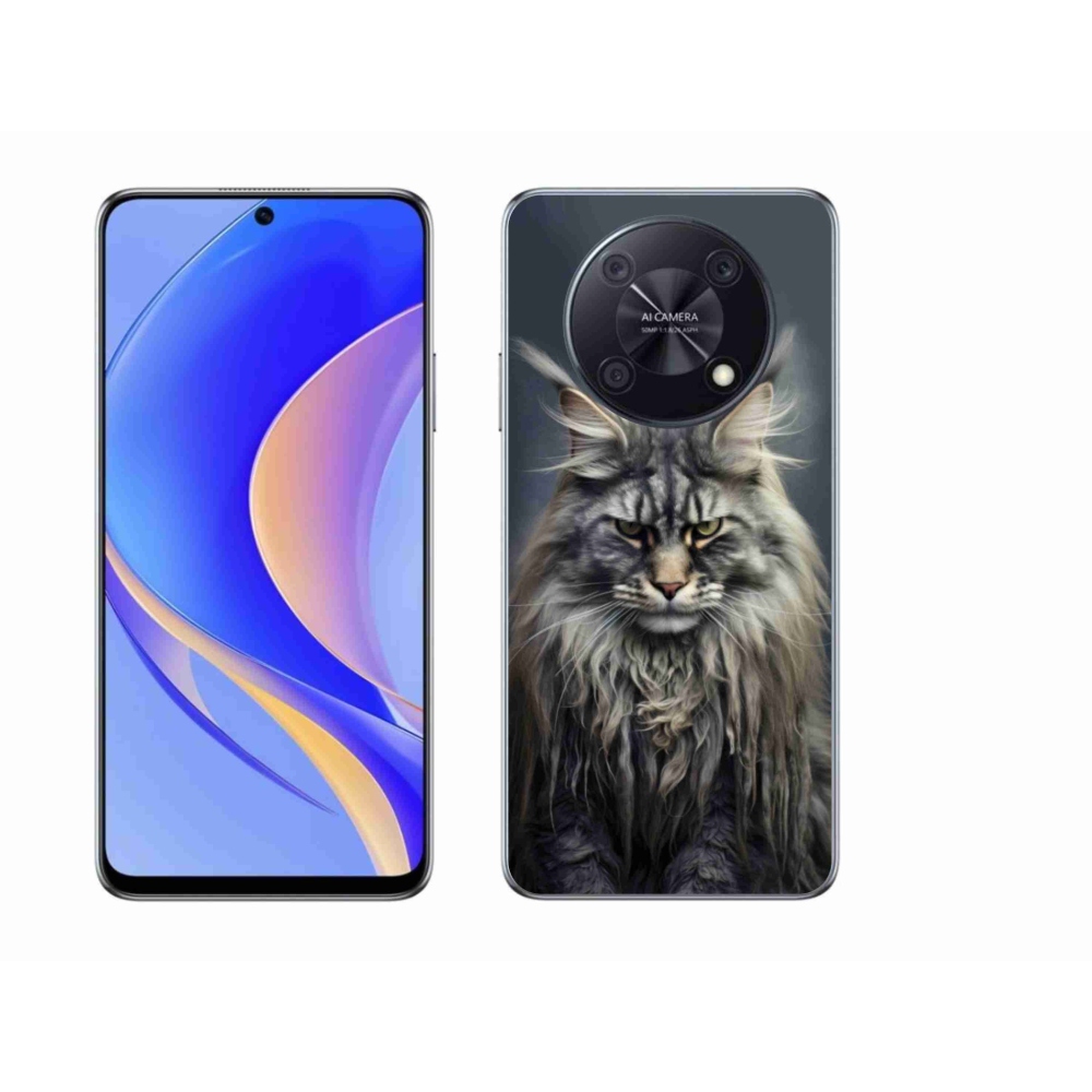 Gél borítás mmCase a Huawei Nova Y90 készülékhez - macskaszem nézet 4