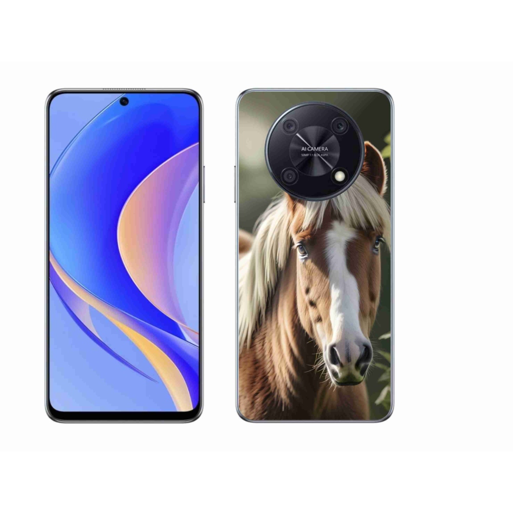 mmCase gél tok a Huawei Nova Y90-hez – világos sörényű ló
