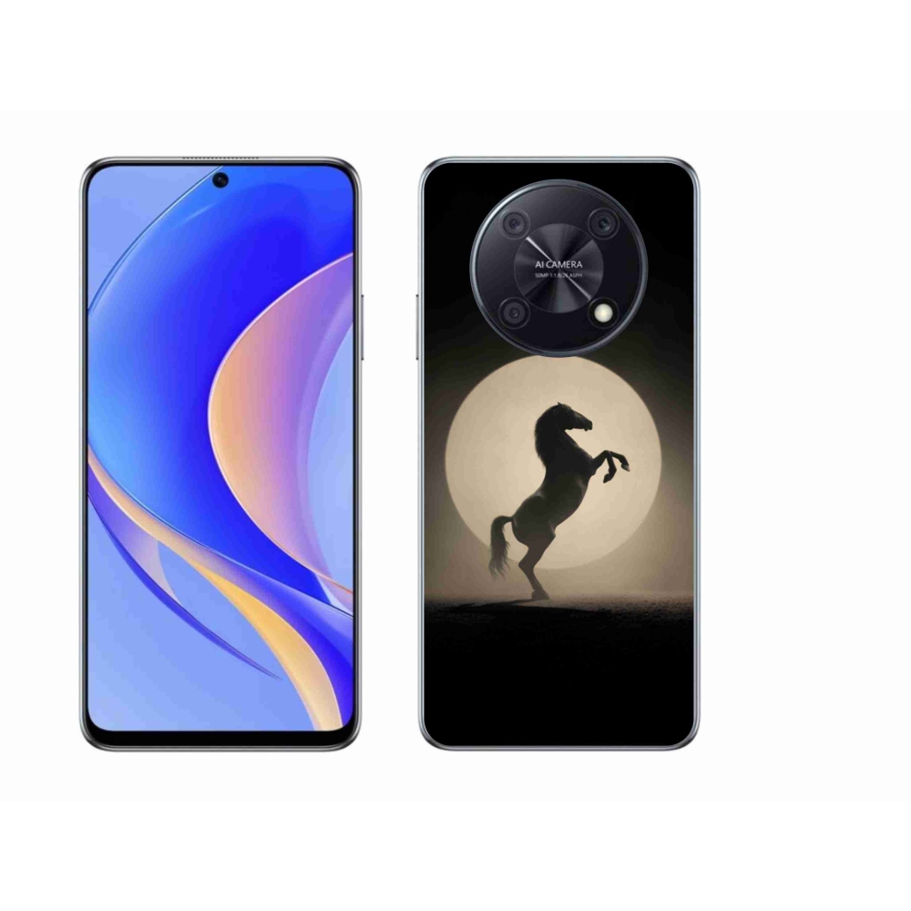 Gél borítás mmCase a Huawei Nova Y90 készülékhez - ló sziluettben