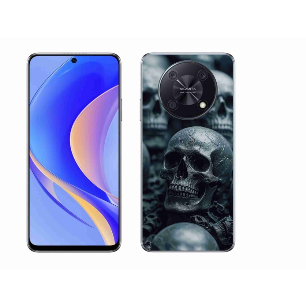 Gél borítás mmCase a Huawei Nova Y90 készülékhez - koponya 2