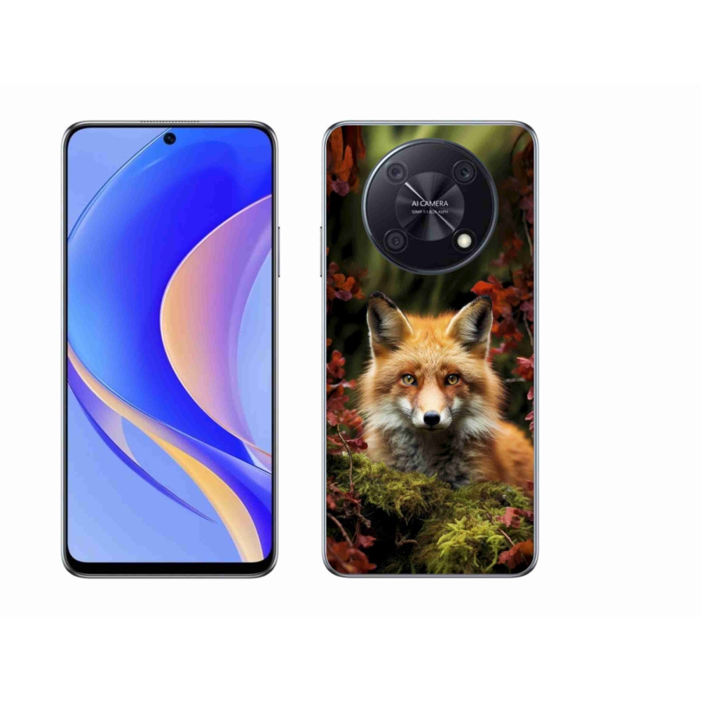 mmCase gél tok a Huawei Nova Y90-hez – róka az erdőben