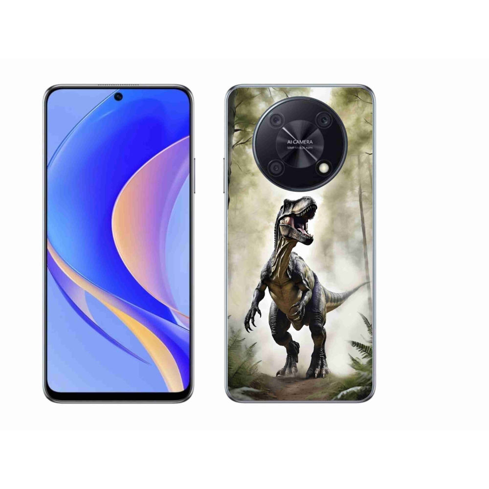 mmCase gélhuzat a Huawei Nova Y90-hez – dühös T-Rex