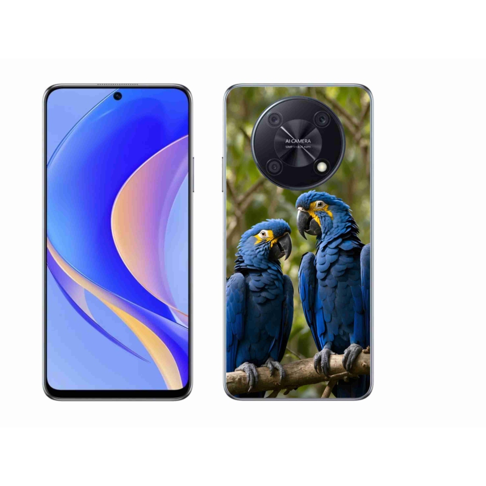 mmCase gél tok a Huawei Nova Y90-hez – papagáj duó