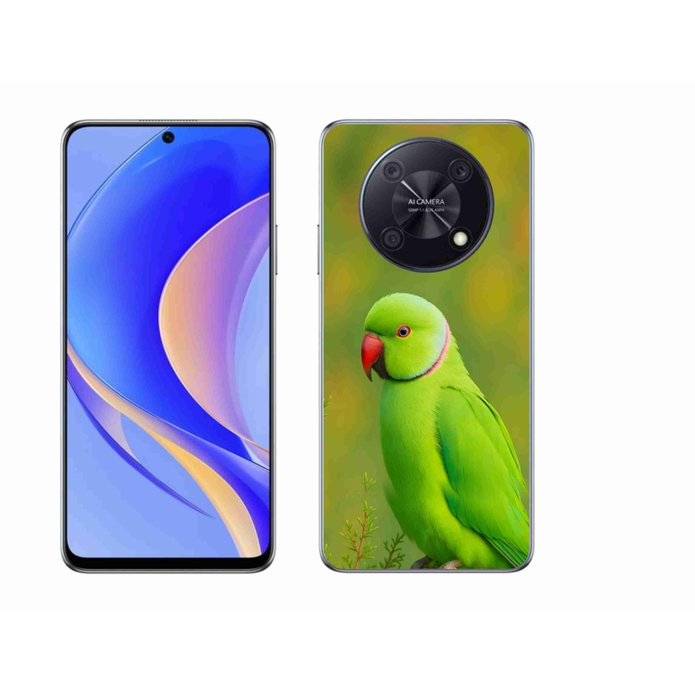 Gél borítás mmCase a Huawei Nova Y90 készülékhez - papagáj Alexander 2