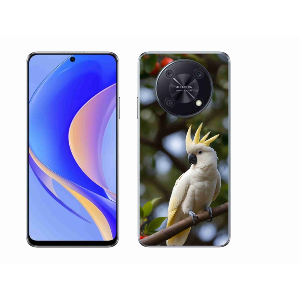 mmCase gél tok a Huawei Nova Y90-hez – kakadu papagáj 3