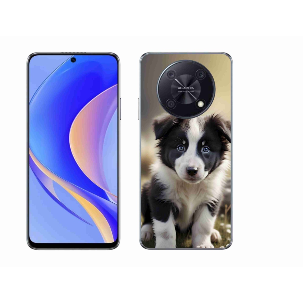 mmCase gél tok a Huawei Nova Y90-hez – aranyos border collie