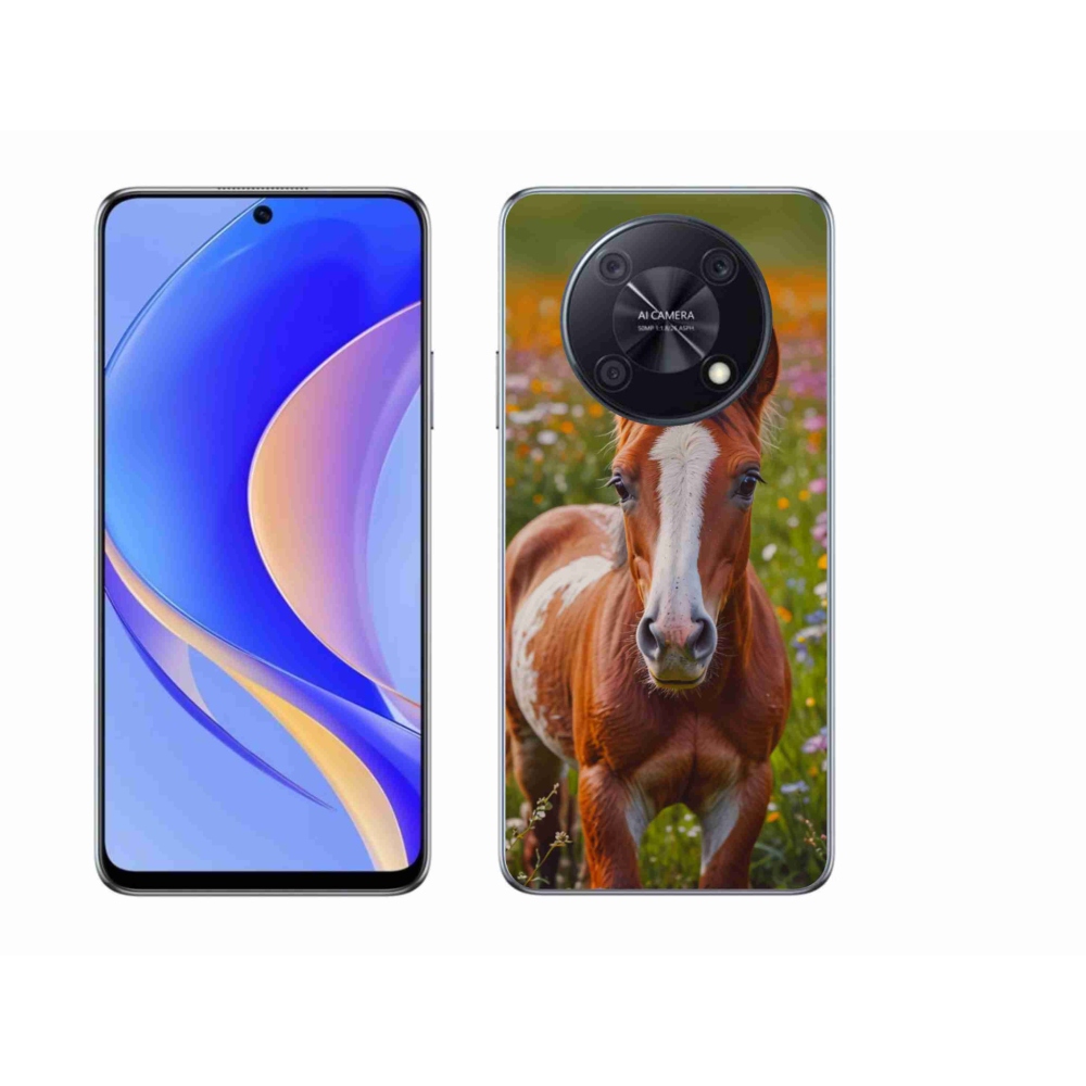 mmCase gél tok a Huawei Nova Y90-hez – aranyos csikó