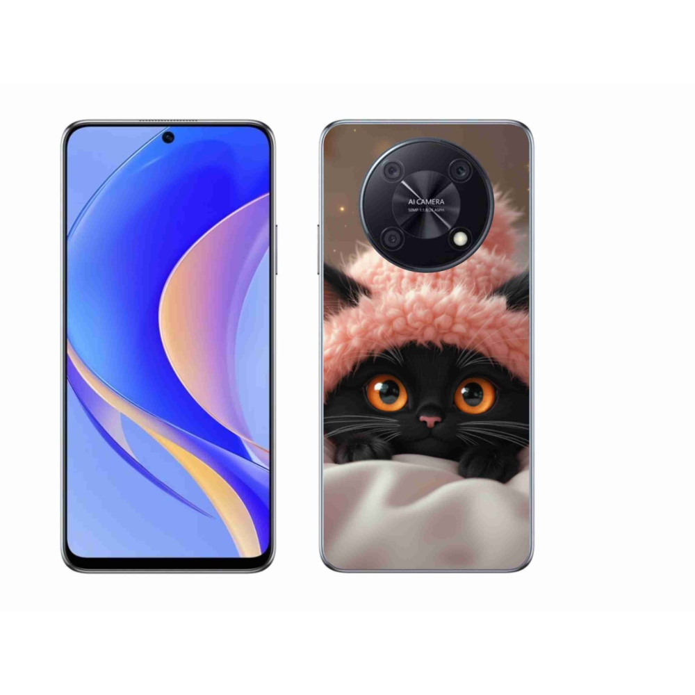 Gél borító mmCase a Huawei Nova Y90-hez - aranyos cica 7