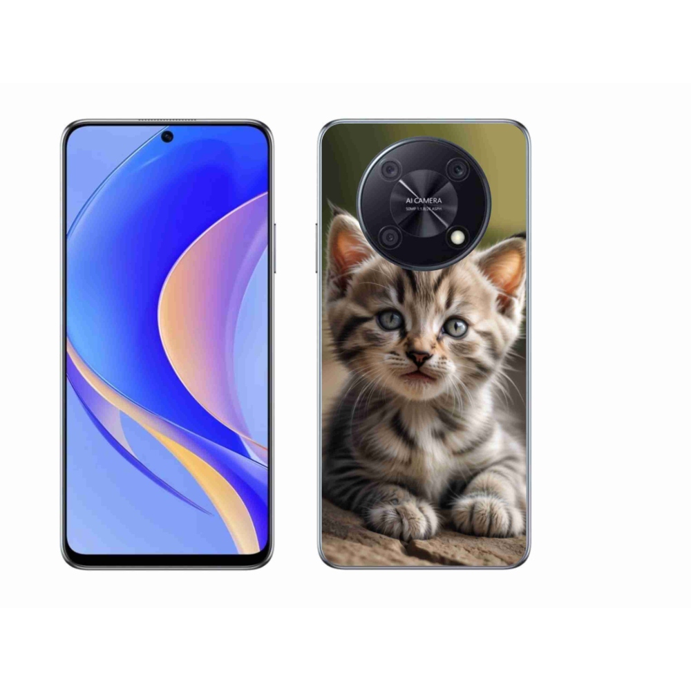 Gél borító mmCase a Huawei Nova Y90 készülékhez - aranyos cica 9