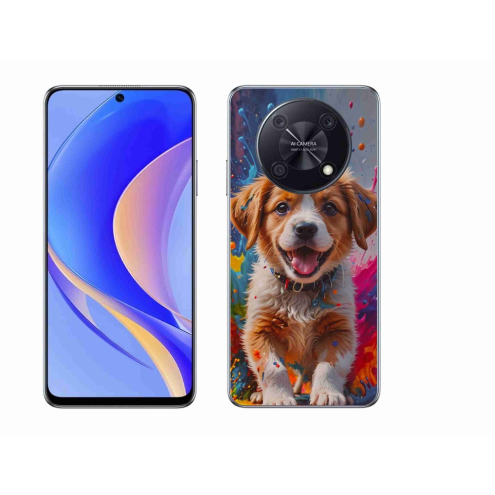 Gél borító mmCase a Huawei Nova Y90 készülékhez - aranyos kiskutya 3