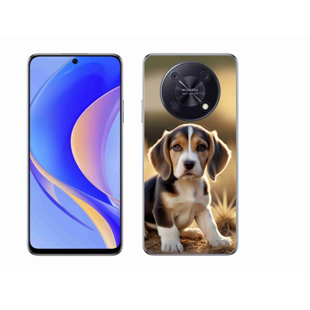 mmCase gél tok a Huawei Nova Y90-hez – aranyos beagle