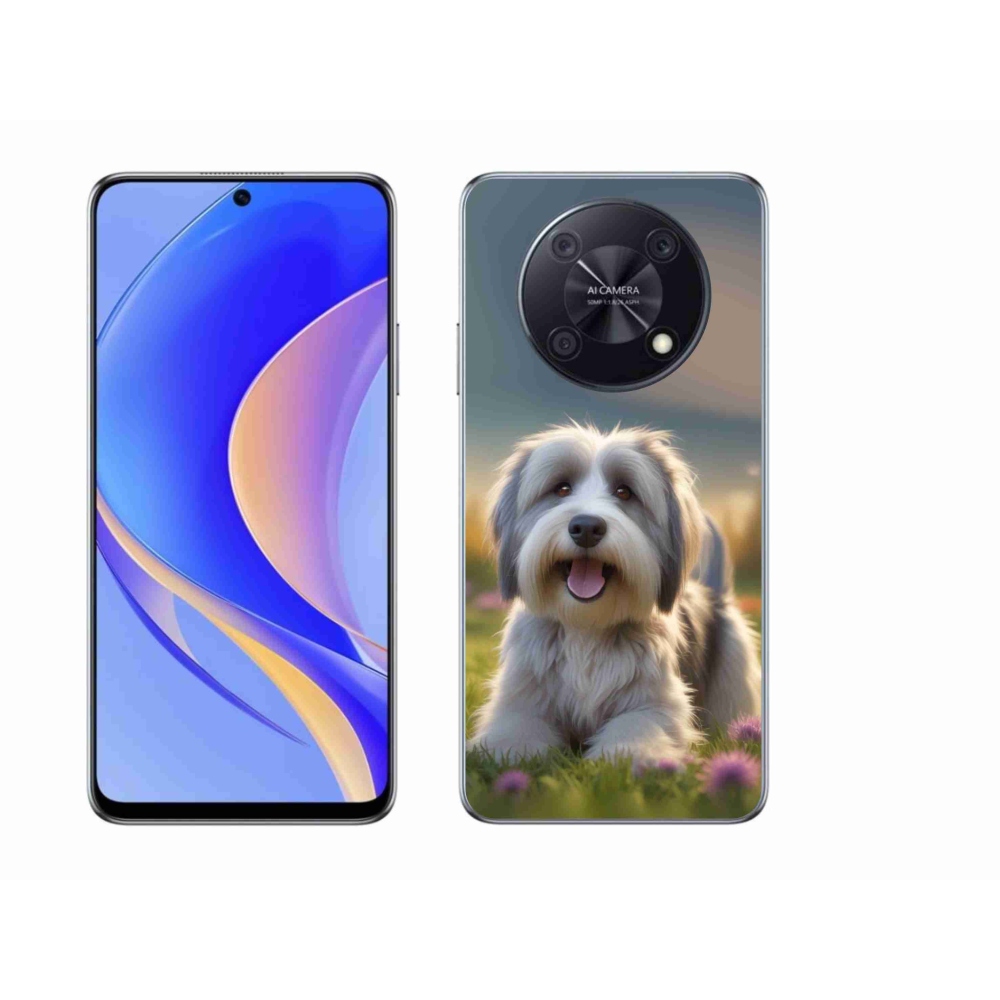 mmCase gél tok a Huawei Nova Y90-hez – aranyos havannai kutyus