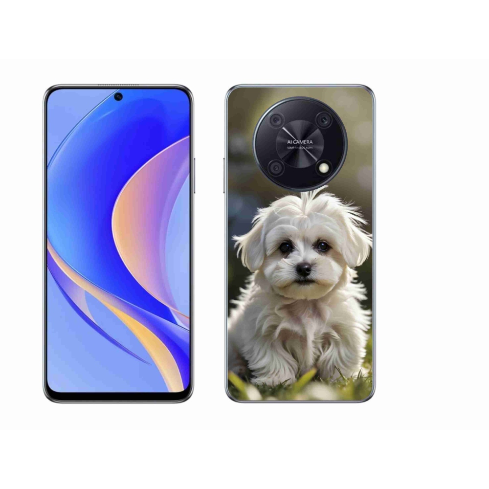 mmCase gél tok a Huawei Nova Y90-hez – aranyos máltai kutyus