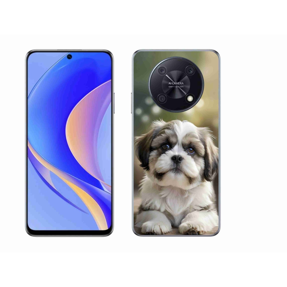 mmCase gél tok a Huawei Nova Y90-hez – aranyos shih-tzu