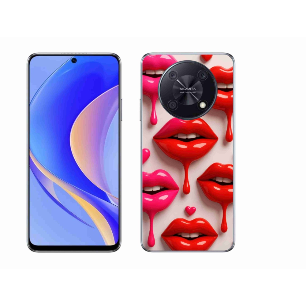 Gél borítás mmCase a Huawei Nova Y90 készülékhez - ajkak 2