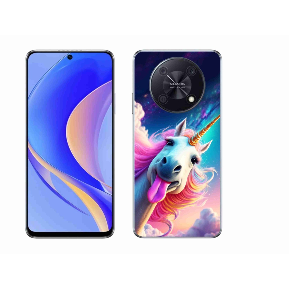 mmCase gél tok a Huawei Nova Y90-hez – őrült egyszarvú