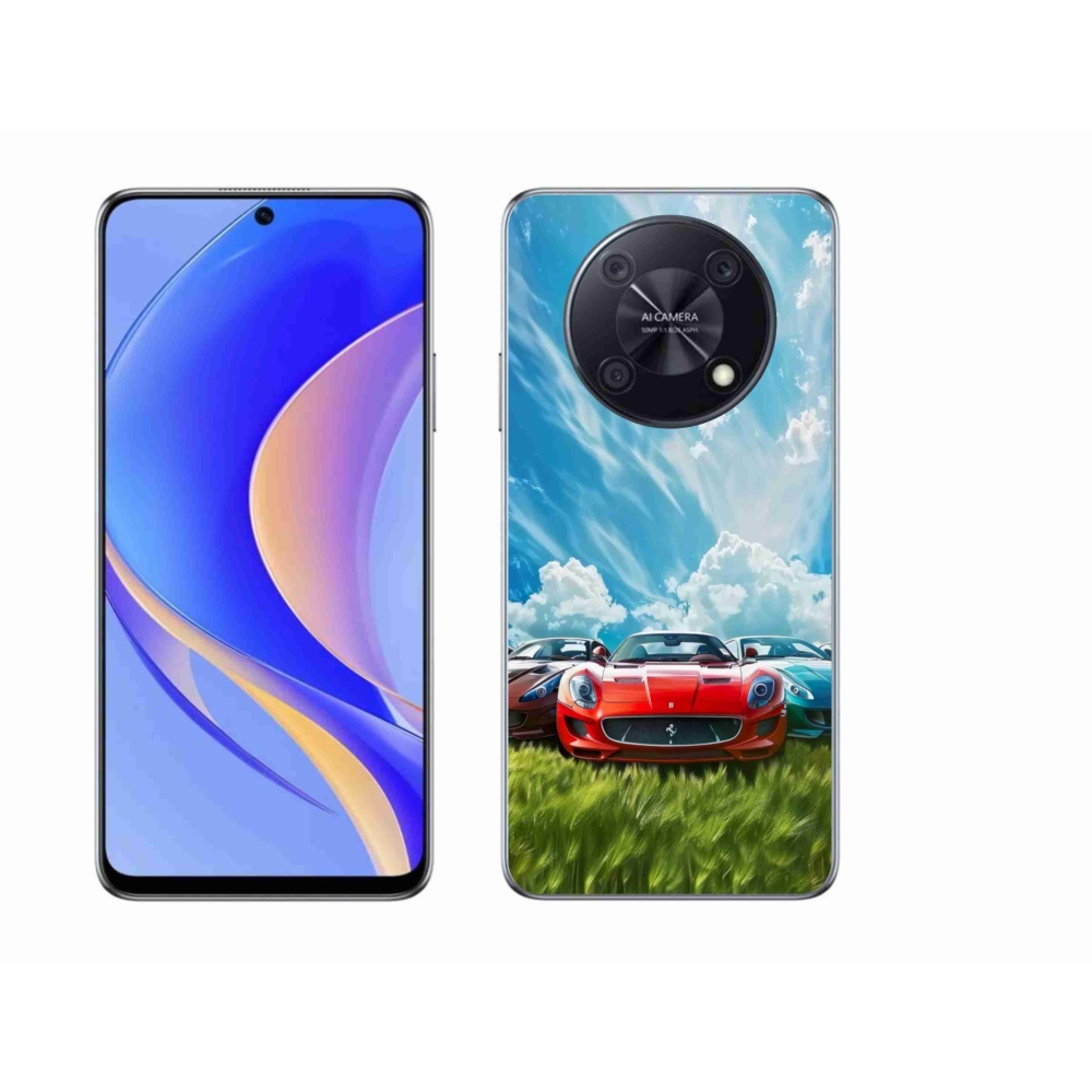 Gél borítás mmCase a Huawei Nova Y90-hez - sportkocsikhoz