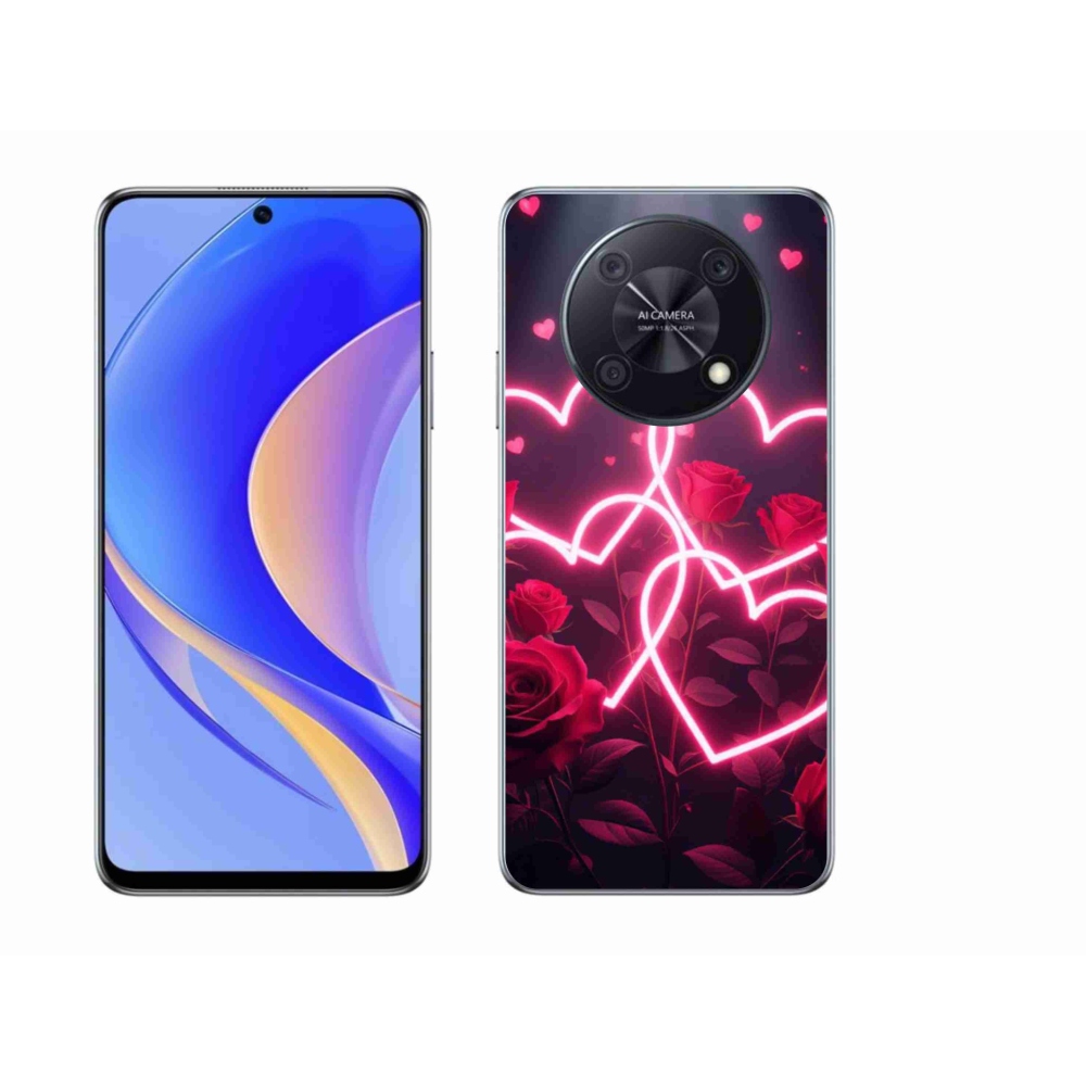 Gél borító mmCase a Huawei Nova Y90 készülékhez - a szerelem szíve
