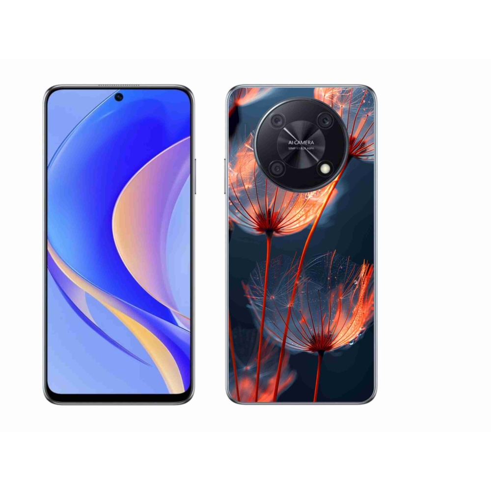 Gél borító mmCase a Huawei Nova Y90-en - világító pehely