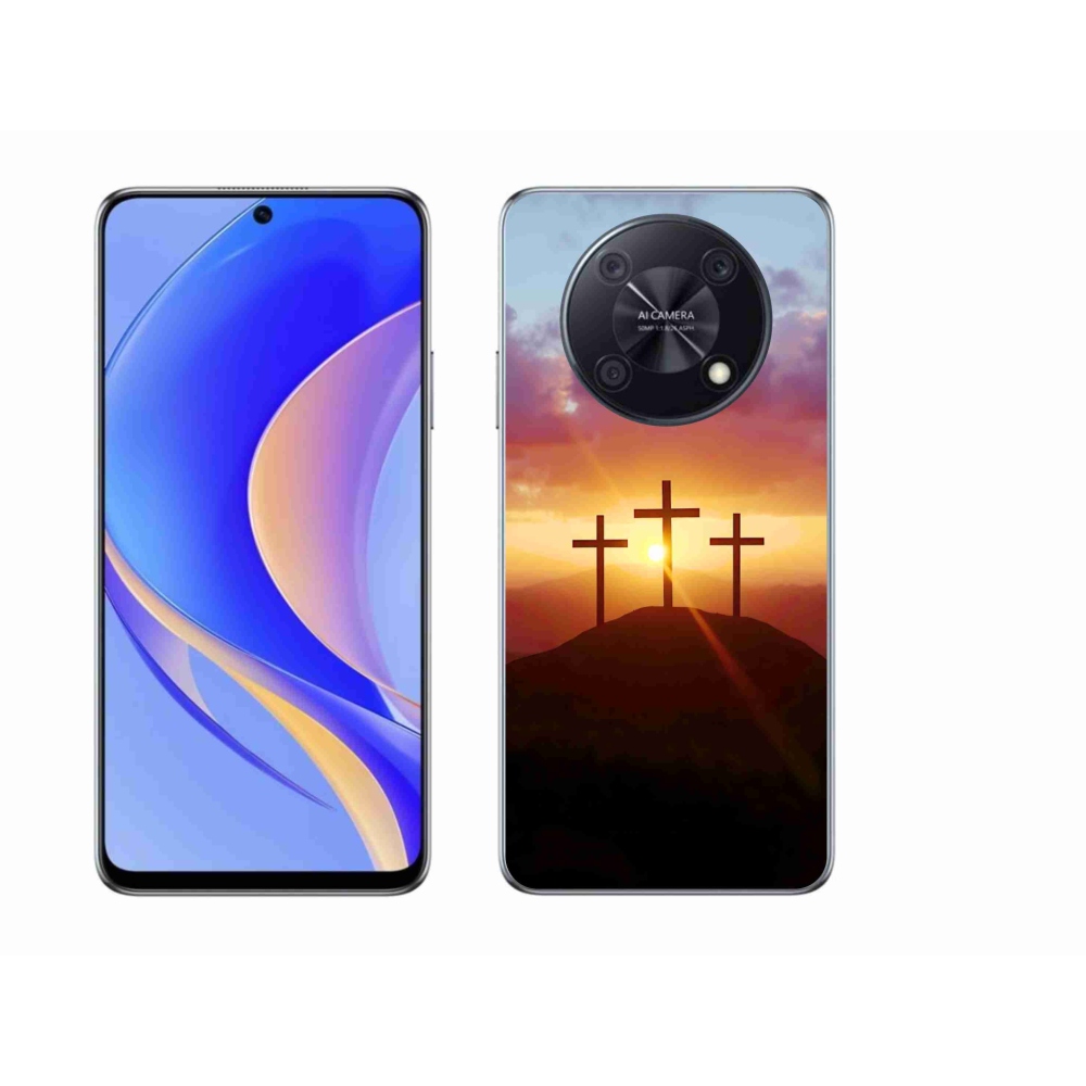 Gél borítás mmCase a Huawei Nova Y90-en - három kereszt