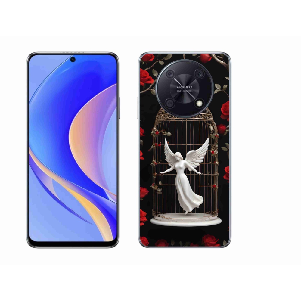 Gél borítás mmCase a Huawei Nova Y90 készülékhez - csapdába esett angyal