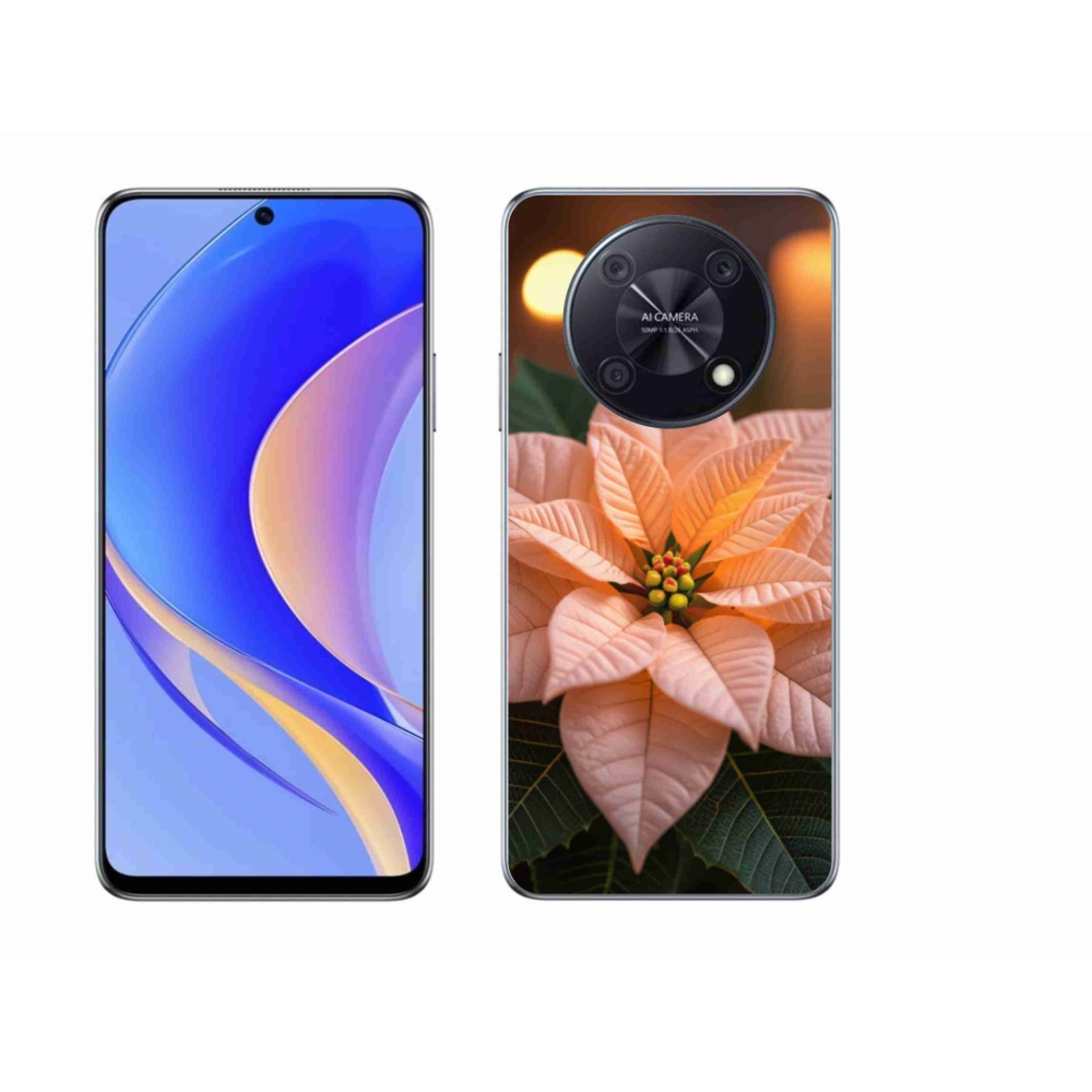 Gél borító mmCase a Huawei Nova Y90 készülékhez - Karácsonyi csillag