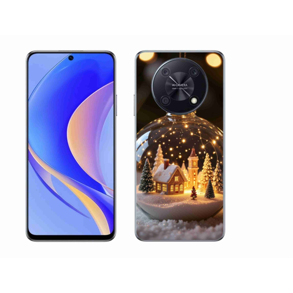 Gél borító mmCase a Huawei Nova Y90-hez - Karácsonyi golyók 3