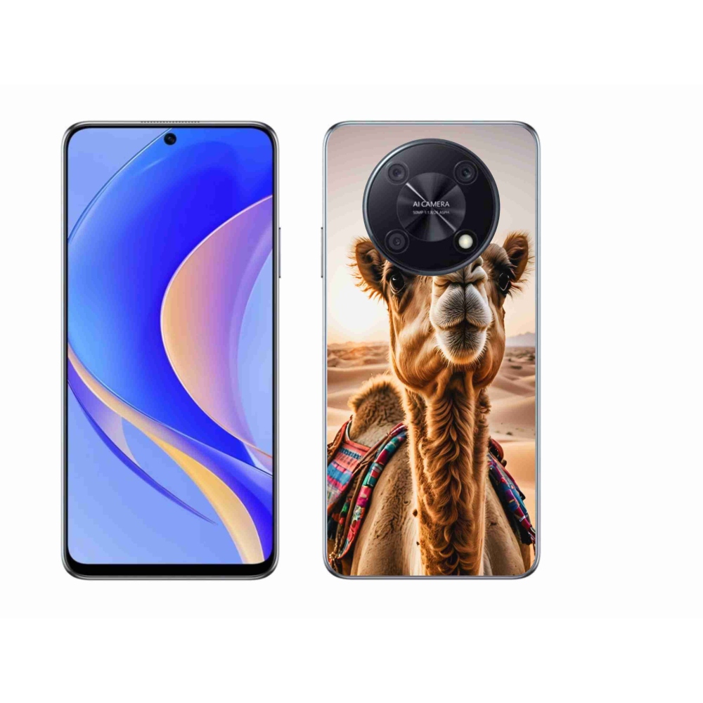 Gél borító mmCase a Huawei Nova Y90 készülékhez - teve színű