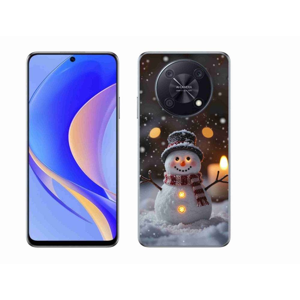 mmCase gél tok a Huawei Nova Y90-hez – vidám hóember