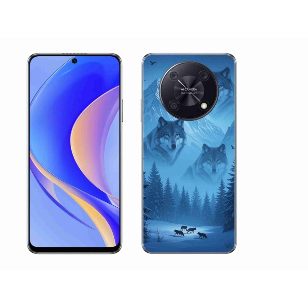 Gél borítás mmCase a Huawei Nova Y90 készülékhez - farkas csomag